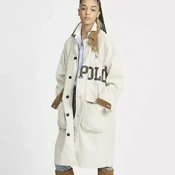 Polo Ralph Lauren Jackets Coats Polo Ralph Lauren Chic Cream